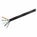 Data Cable Cat 6 23 AWG 1000ft Black