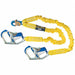 Shock-Absorbing Lanyard Yellow