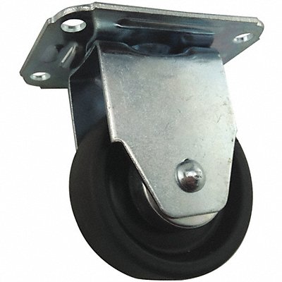 Standard Plate Caster Rigid 125 lb.