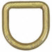 D-Ring Steel Yellow Zinc 11781 lb Cap.