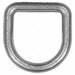 D-Ring Clear Zinc 1/2 dia 11781 lb Cap