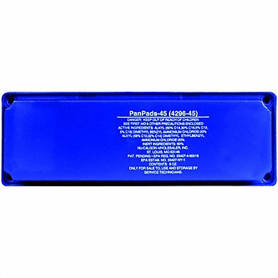 Condensate Pan Treatment Solid Blue