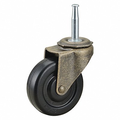 Single-Wheel Grip-Neck Stem Caster