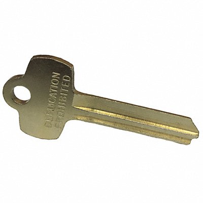 Key Blank Keyway Type A Number of Pins 0