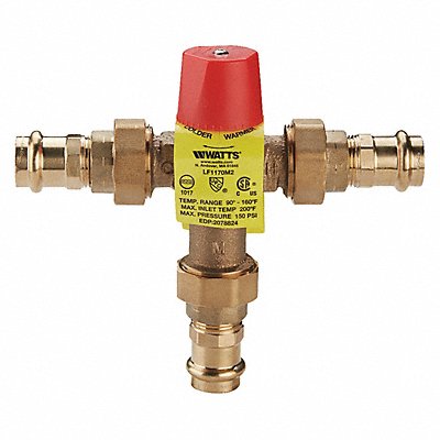 Mixing Valve 0.5 to 23 gpm 1/2 Inlet Sz