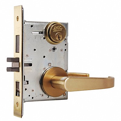 Door Lever Lockset Mechanical Hotel