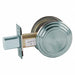 Deadbolt Less Cylinder Satin Nickel