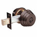 Deadbolt Cylindrical Dark Bronze Finish