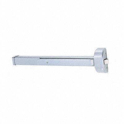 Rim Exit Device Satin Aluminum Passage