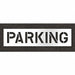 Pavement Stencil Parking