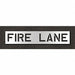 Pavement Stencil Fire Lane