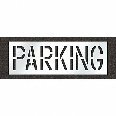 Pavement Stencil Parking