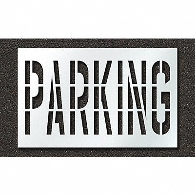 Pavement Stencil Parking