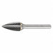 Carbide Bur Pointed Nose Tree Shape