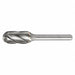Carbide Bur Cylindrical Ball Nose Shape