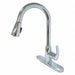 Single Lever Faucet Pull Down Sprayer CP