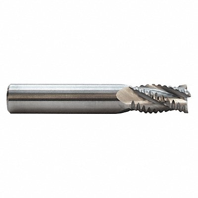 Square End Mill 3/8 Dia 1 Cut Carbide