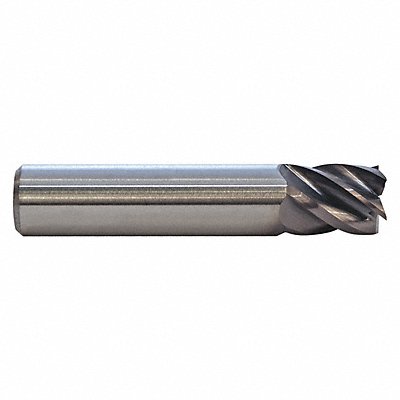 CR End Mill 1/64 CR 3/8 Dia 7/8 Cut