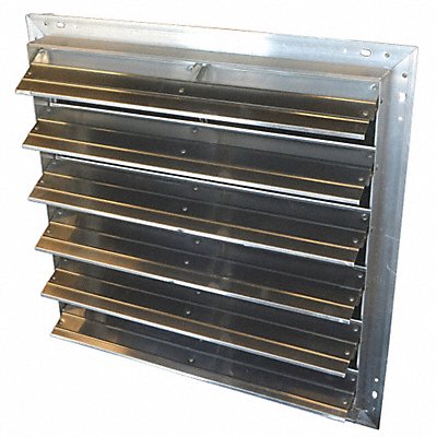 Intake Shutter Vertical Aluminum 36 in.