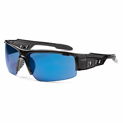 Safety Glasses Blue Mirr Scratch-Res.