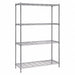 Single Box Wire 4-Shelf Unit 18x36x72in