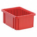 Grid Container Red 10.88 x 8.25 x 5 in