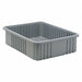 Grid Container Gray 22.5 x 17.5 x 6 in.