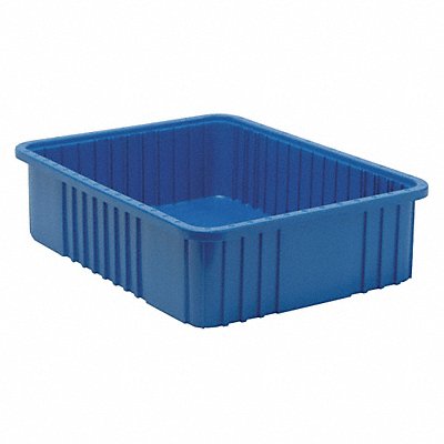 Grid Container Blue 22.5 x 17.5 x 6 in.