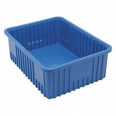 Grid Container Blue 22.5 x 17.5 x 8 in.