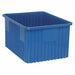 Grid Container Blue 22.5 x 17.5 x 12 in.