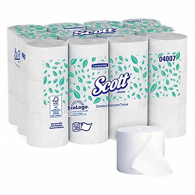 Toilet Paper Roll 1000 White PK36