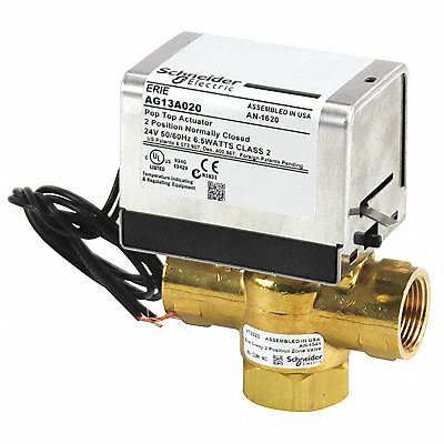 Valve 3 Way 24V 3/4in NPT