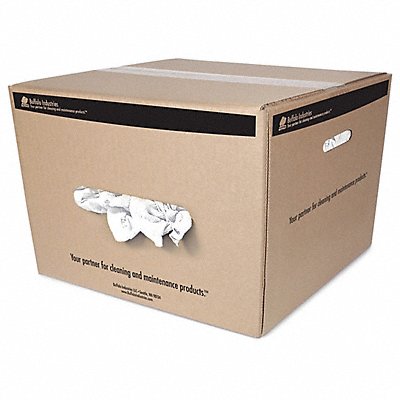 White Cloth Rags Box 25 Lb.