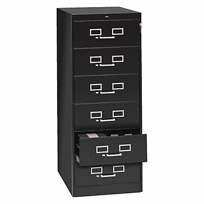 Drawer Card File 21inWx28in. Dx52-3/8inH