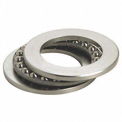 Ball Thrust Bearing Flat 1/4 in Bore