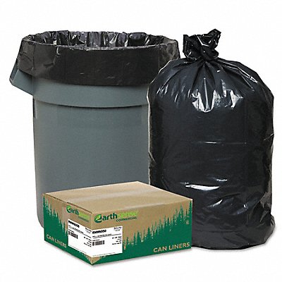Rcycl PlstcLnr 38x58 Wht 55to60gal PK100