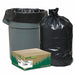 Rcycl PlstcLnr 38x58 Wht 55to60gal PK100