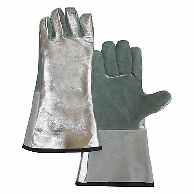 Aluminized Gloves Not Rated 14 PR