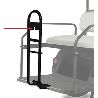 Two Bag Attachment for Golf Cars