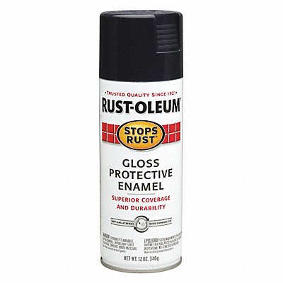 Spray Paint Black 12 oz.