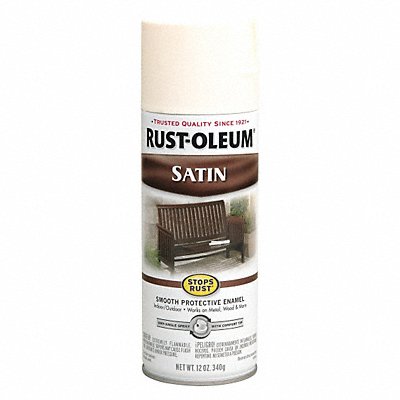 Spray Paint Shell White 12 oz.