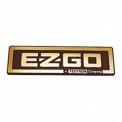 Gold Nameplate