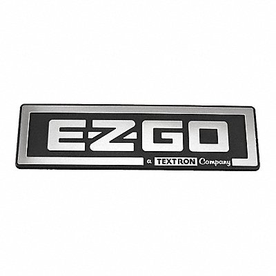 Name Plate in Chrome