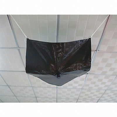 Roof Leak Diverter 2-1/2 ft Black