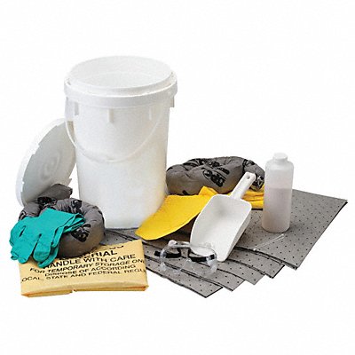 Spill Kit Chem/Hazmat White