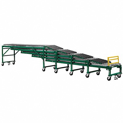 Roller Conveyor 50 ft L 24 BF Steel