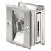 Pocket Door Lock/Pull 3-3/4 L