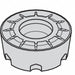 Round Milling Insert 16.00mm Carbide