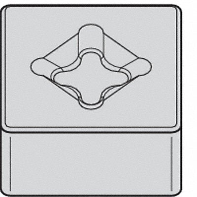 Square Turning Insert SNMX Ceramic
