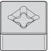 Square Turning Insert SNMX Ceramic
